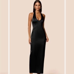 Nookie | Black Backless Maxi Dress